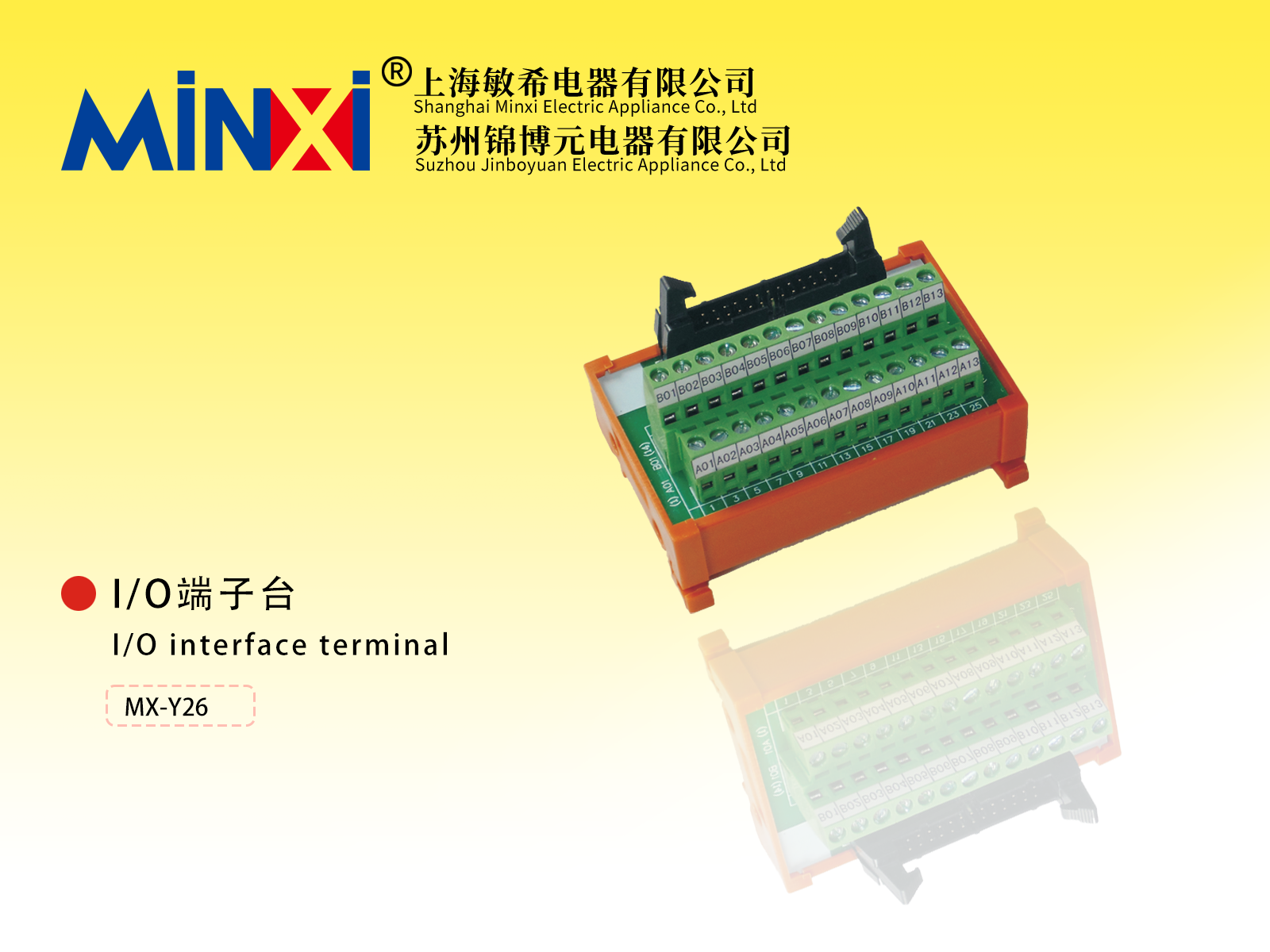 I/O interface terminal
